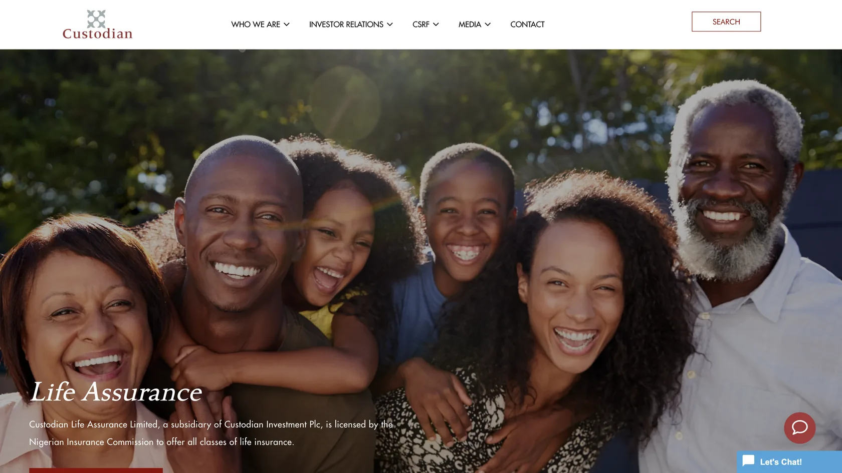 Custodian Investment Plc screenshot